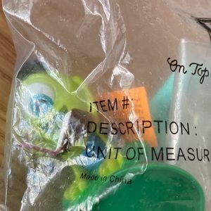 Disney NIP DECOPAC - Monsters Inc,Monsters University,cake toppers,collectibles